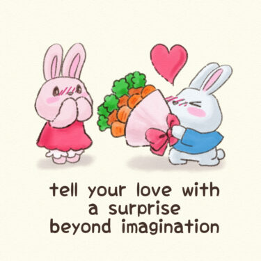 tell your love with a surprise beyond  imagination