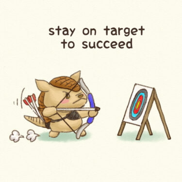 stay on target to succeed