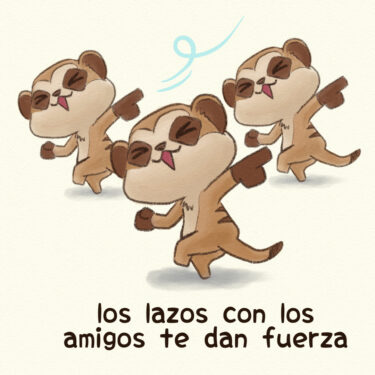 los lazos con los amigos te dan fuerza